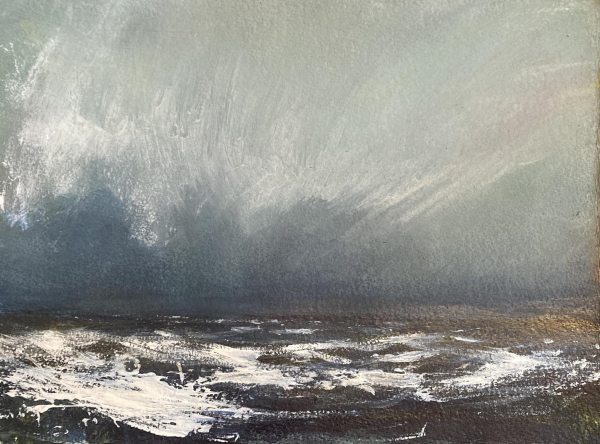 'The storm breaks' by Louise Turnbull